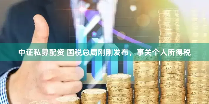 中证私募配资 国税总局刚刚发布，事关个人所得税